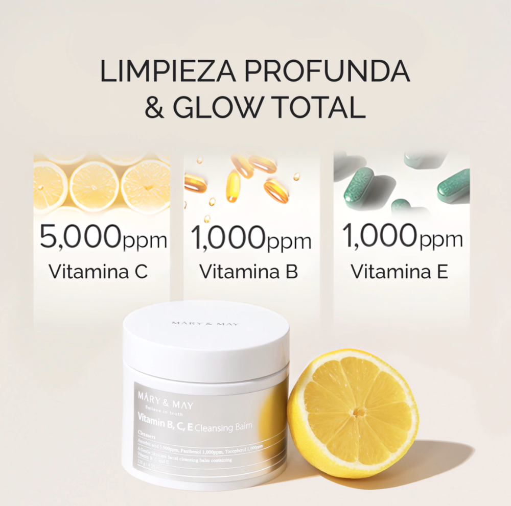 VITAMIN B, C, E CLEANSING BALM 